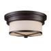 Elk Home 13-Inch Wide Flushmounts Flush Mount Modern-Oiled Bronze