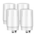 GLACIER FRESH Water Filter Faucet Replacement Replacement for Brita 36311 On Tap Water Filter Compatible with FR-200 FF-100 and All Brita Tap Water Filter Systems 4 Pack