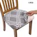 Chair Covers Dining Room Chair Protector Slipcovers Christmas Decoration 4Pcs Couch Covers Cushion Sofa Seat Chair Cushions Outdoor Office Car