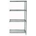 Quantum Storage AD74-1836P Proform Wire Shelving Add-On Systems - 18 x 36 x 74 in.