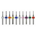 10Pcs Tungsten Carbide Micro Drill Bits Set Engraving Tools For Pcb Circuit Board 1.1Mm+1.2Mm+1.3Mm+1.4Mm+1.5Mm+1.6Mm+1.7Mm+1.8Mm+1.9Mm+2.0Mm