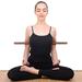 SoulGenie Multipurpose Wooden Pranayama Stick Ã¢â‚¬â€œ Lung Opener for Fuller Breathing - Posture Corrector and Flexibility Enhancer - Detachable Robust Yoga Pole