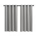 Rosnek Outdoor Patio Curtain 100% Blackout Thermal Insulated Pergola Curtain Indoor Outdoor Waterproof Curtains Solid Garden Curtains Decoration