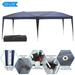 Roof Top Tents - 3 x 6m Home Use Large Family Tent Outdoor Camping Waterproof Folding Tent with Carry Bag for Hiking Beach Blue
