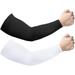 2 Pairs Sun UV Protection Cooling Arm Sleeves for Men and Women UPF 50 Arm Cover