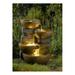 Pots Water Fountain with Led Light
