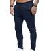 Sayhi Mens Lace-up Pleated Track Lined Mid Waist Workout Pants with Pocket Sweatpants Men Soccer