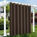 Outdoor Curtains Waterproof - Sun Blocking Curtains Heavy Duty Vertical Blind Grommet Shades for Garage Patio Door Window Porch Pergola W 100 inches x L 84 inches