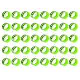 32pcs Reflective Bands for Arm Night Cycling Riding Reflector Bracelet Green