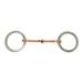 AJ Tack O-Ring Twisted Copper Snaffle Bit