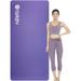 YR 1/2 inch Thick Yoga Mat 74 x35 Extra Wide Large Exercise Mat Floor Pilates Cardio Purple Foam