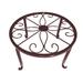 Plant Stand for Flower Pot Heavy Duty Potted Holder Indoor Outdoor Metal Rustproof Iron Garden Container Round Supports Rack for Planter Bronze Pumpkin Stand Outdoor
