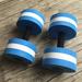 EVA floating dumbbell1 Pair Water Aerobics Dumbbell Aquatic EVA Barbell Aqua Fitness Pool Swimming Yoga Exercise Accessory Elastic