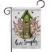 Breeze Decor G150082-BO 13 x 18.5 in. Live Simple Sweet Life Home Double-Sided Decorative Vertical Garden Flags - House Decoration Banner Yard Gift