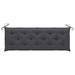 Garden Bench Cushion Anthracite 59.1 x19.7 x2.8 Fabric