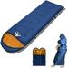 Sleeping Bags for Adults AYAMAYA Backpacking Sleeping Bag Lightweight Compact Wearable Sleeping Bags with Arm Holes 2 Double Person Camping Gear for Cold Weather Hiking Family 3 Season