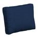 Arden Selections ProFoam Essentials Outdoor Cushion Pillow Back 19 x 24 Sapphire Blue Leala