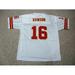 Unsigned Len Dawson Jersey #16 Kansas City Custom Stitched White Football New No Brands/Logos Sizes S-3XL