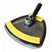 Jed Pool Tools Pool Vacuum Plastic Black/Yllw 11-7/8 L 30-179-B