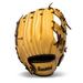 Franklin Sports Baseball and Softball Glove - Field Master - Baseball and Softball Mitt - Adult and Youth Camel Glove - Right Hand Throw - 11.0