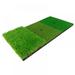 Forzero 12x24 Golf Hitting Mat Indoor Outdoor Tri-Turf Golf Mat with Tees Hole Practice Golf Mat Protable Golf Training Aids