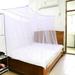 1Pc Mosquito Net Four Corner Post Mosquito Netting for Bed Student Canopy Bed Mosquito Net Netting Queen King Twin White XXL