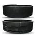 RAD Weight Lifting Belt for Powerlifting and Deadlifting - Adjustable Lever Buckle Belt for Weightlifting (Jet Black Medium)