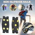 EQWLJWE Outdoor 5-tooth Crampons Snow Non-slip Shoe Cover Ice And Snow Wear-resistant Snow Shoe Spikes Winter Sports Equipment Holiday Clearance