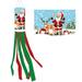 Christmas Windsock Flags Winter Weather Vane Outdoor Hanging Windsock for Yard Christmas Windsock Flags Winter Weather Vane Outdoor Hanging Windsock for Yard Patio Lawn Garden Porch SDJ021-DM-FT1006