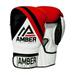 Amber Fight Gear FURY-101 16 oz Amber Fight Gear Fury Sparring Gloves Red & Black