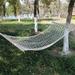 Archer Outdoor Travel Wooden Stick Cotton Rope Hammock Swing Hanging Sleep Bed Netting