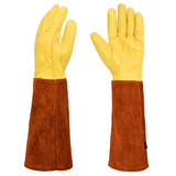 Ladies Thorn Resistant Gardening Gloves Long Gloves Garden Gloves Ladies Rose Pruning Gloves