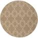 Artistic Weavers Alfresco Trellis Area Rug Camel/Cream 5 3 Round