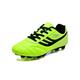 Difumos Unisex Lace Up Sport Sneakers Boys Comfort Long Nail Soccer Cleats Mens Breathable Short Nail Football Shoes Green Long 8