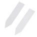 yubnlvae card slot pcs pot labels garden tags 5cm nursery marker x1cm stake 100 patio lawn & garden white