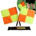 Rooha 2 X Referee Flags Soccer Linesman Flag Sports Match Referee Equipment 35*35cm Bosisa