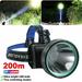 STTOAY LED Headlamp Rechargeable 300 Lumen Headlamp Flashlight with 2 Switching Modes 90Â° Adjustable Head Lamp for Camping Running Hiking
