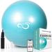 Live Infinitely Exercise Ball Extra Thick Workout Pregnancy Ball Chair for Home Workout (Teal 65cm)