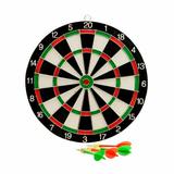 imUfer Dart Board Set With 4 Dart Needles Professional Game Entertainment Company Team Building Use Dart Board