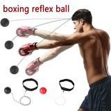 MTFun Boxing Reflex Ball -Improve Reaction Speed and Hand Eye Coordination Training Boxing Equipment for Training at Home Boxing Gear