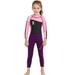 URMAGIC Kids Girl Boy UV Protection Swimsuits 2.5mm Neoprene Wetsuit Diving Suits 2-8Y