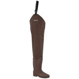 Frogg Toggs Men s Rana PVC Lug Sole Hip Wader | Brown | Size 7