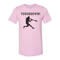 Touchdown Shirt Touchdown Baseball Funny Shirts Unisex Fit Baseball Shirt Touchdown Gift For Him Gag Gift Football Shirt Funny T Lilac LARGE