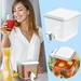 Refrigerator Cold Kettle With Faucet Household Large-capacity High Temperature Plastic Ice-cold Boiling Water Cup Picnic Drink Bucket Christmas Halloween Decoration Room Home Decor XYZ 899