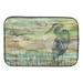 Blue Heron Sunset Dish Drying Mat