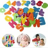 D-GROEE 36Pcs/Set Foam Number Letter Arabic Numbers Toys for Toddlers Shape Counting Game for Kids - Preschool Education Math Stacking Learning Toy