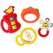 KiddoLab Musical Kids Instruments Set with Electric Toy Guitar and Rattles. Babies for 3 Months & up