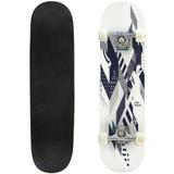 Abstract art background with geometric elements Outdoor Skateboard Longboards 31 x8 Pro Complete Skate Board Cruiser