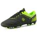 DREAM PAIRS Men Sports Athletic Light Outdoor Football Soccer Cleats Shoes 160859-M BLACK/NEON/GREEN Size 13