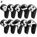 ZEAVAN Hemming Process 10Pcs Durable Golf Club Cover Hemming Process Anti-fouling Multiple Useful Golf Putter Cover for Golf Club